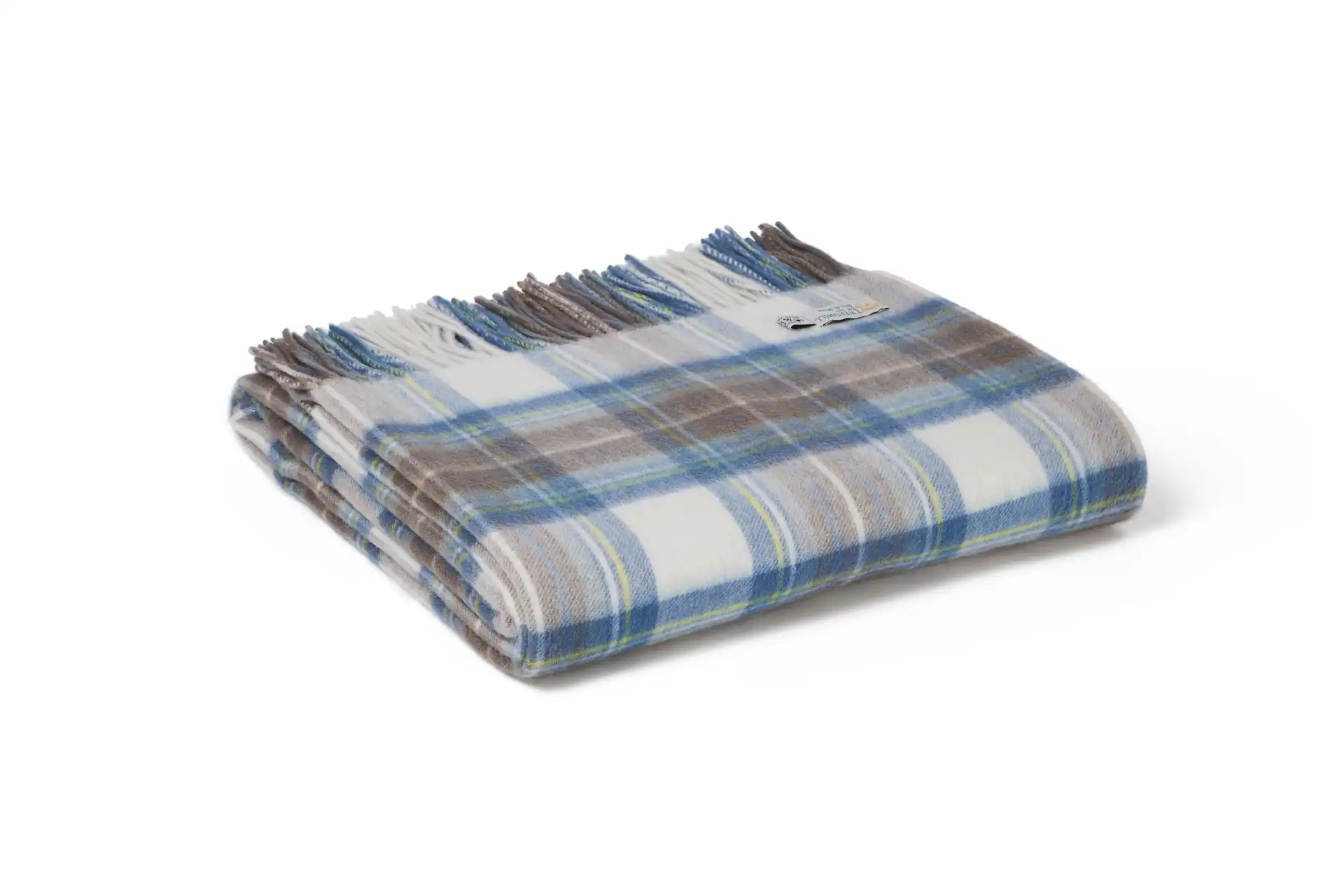 Deka z jehněčí vlny - 70x190cm - Muted Blue Dress Stewart