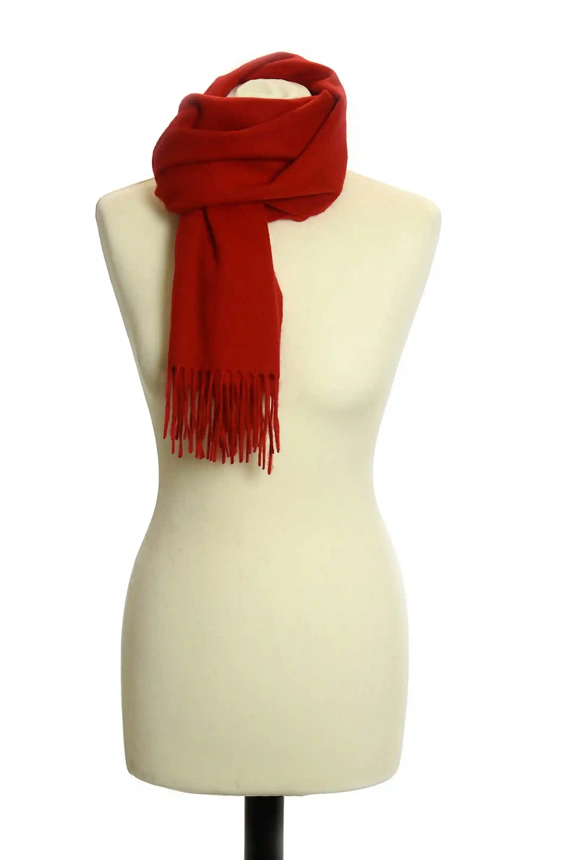 Vlněná šála - Lambswool/Red