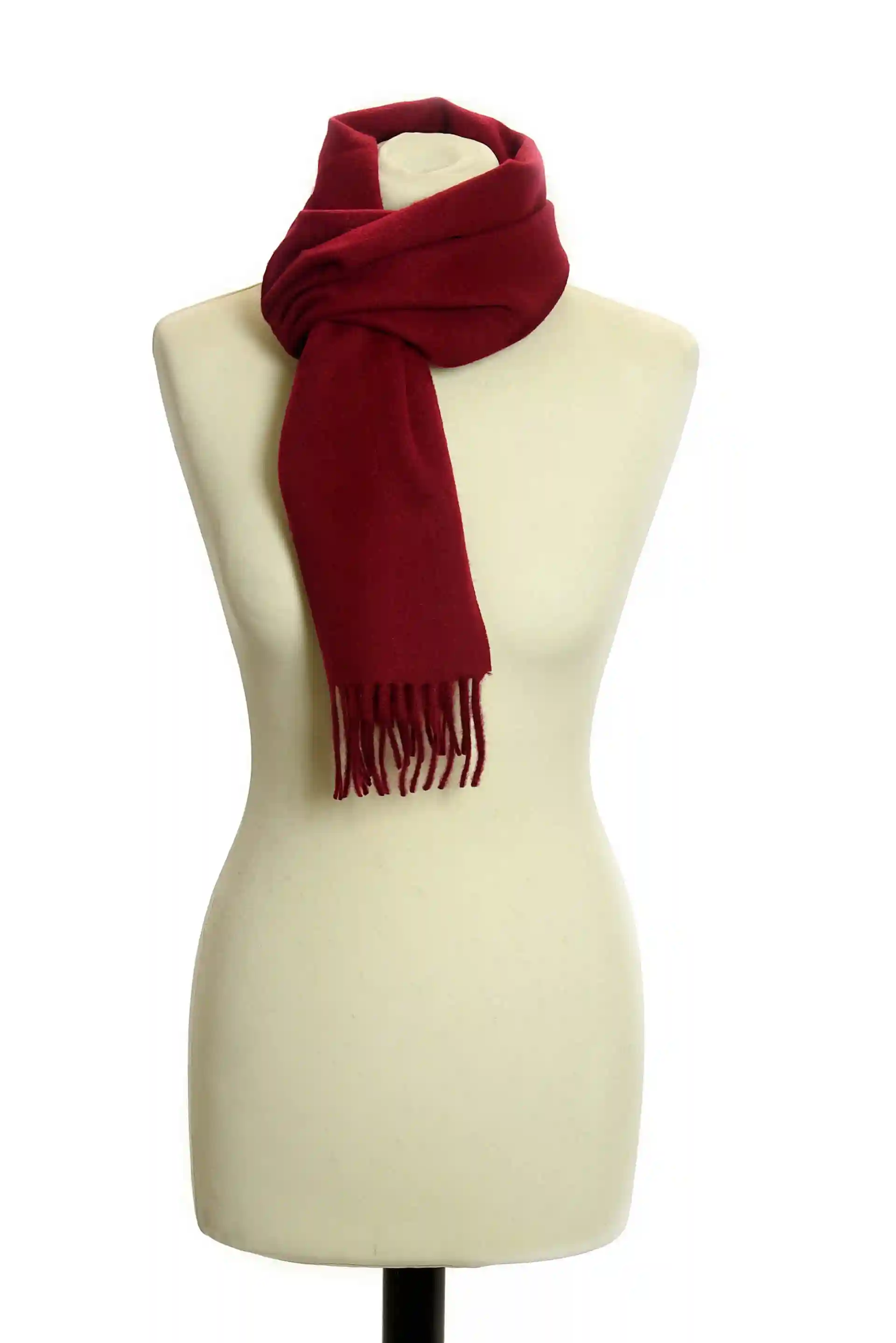 Vlněná šála - Lambswool/Wine