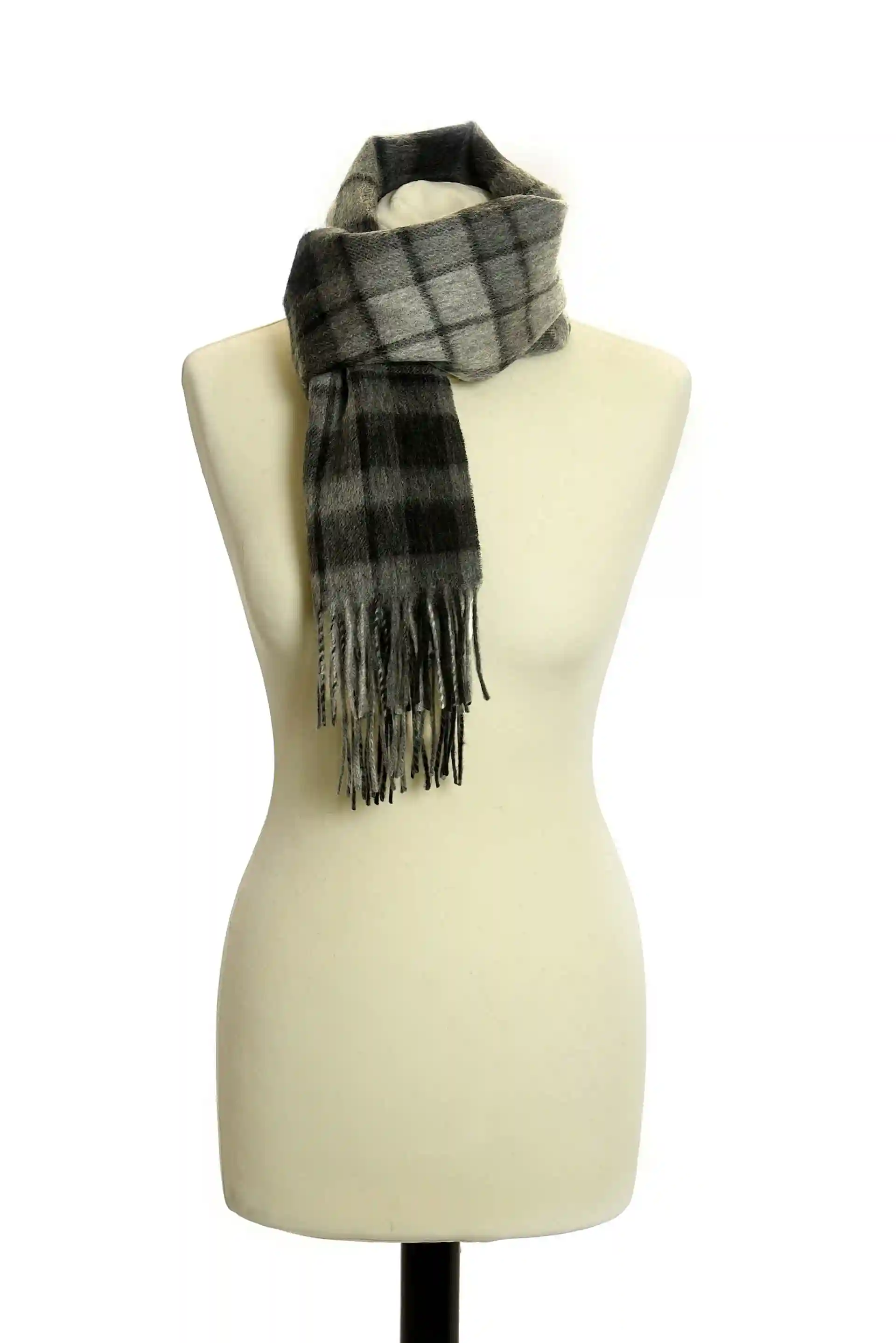 Vlněná šála - Lambswool/Grey Buchanan